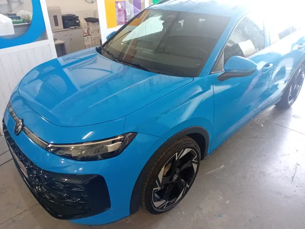 Detalle de wrapping comercial